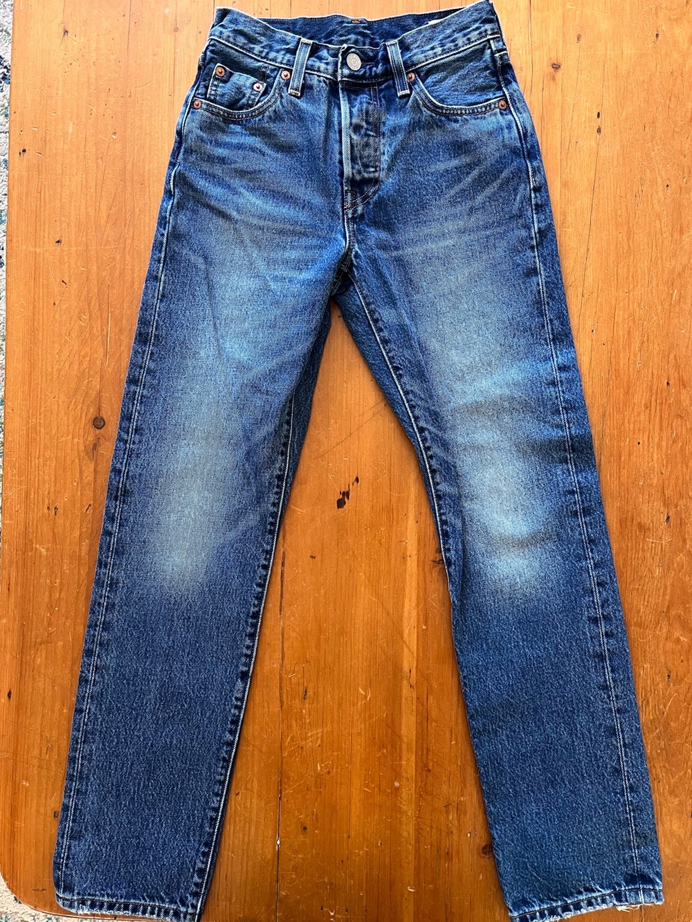 Levi’s 501 150th Anniversary Jeans With Iconic Button Fly and Straight Leg
